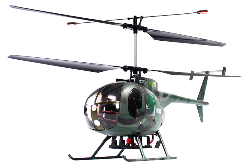 Радиоуправляемый вертолет  Art-tech «Green MD500» with camera