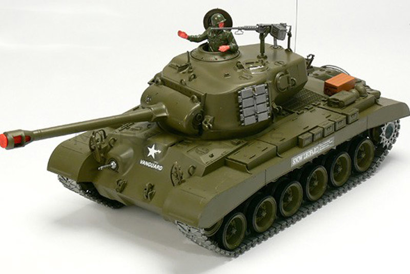 Радиоуправляемый танк  Heng Long Snow Leopard - USA M26