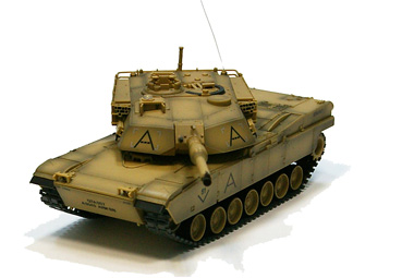 Радиоуправляемый танк Unimax 124 M1A1 ABRAMS 
