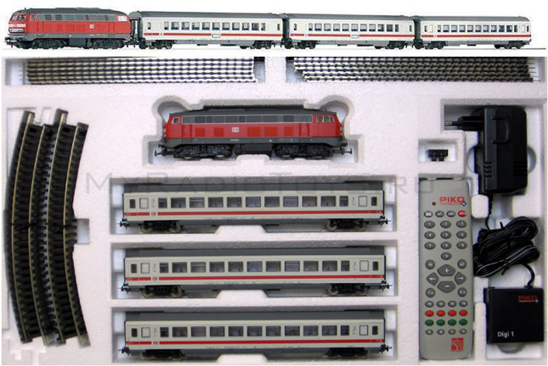 Стартовый набор «Пассажирский состав с локомотивом BR 218»
