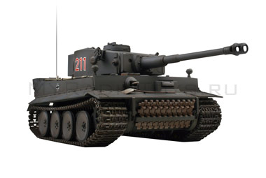 Радиоуправляемый танк Tiger I с ИК-пушкой