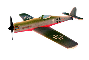  Радиоуправляемый самолет Hacker Model Focke-Wulf FW 190D red ARF HC1307A 