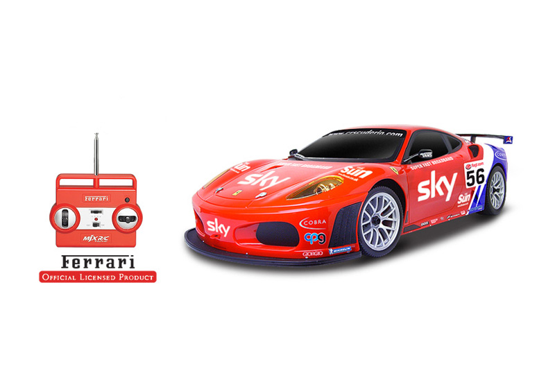 Радиоуправляемая машина MJX «Ferrari F430 GT 56» RC Car 120 scale