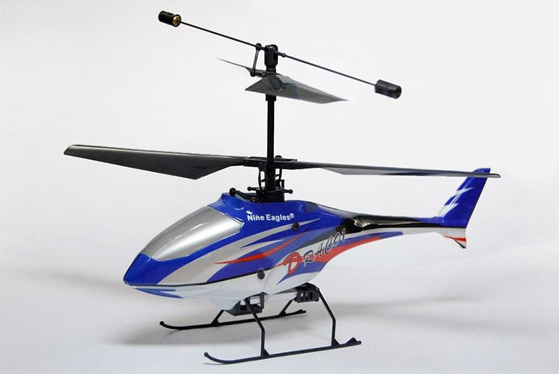 Радиоуправляемый вертолет «Draco1 blue mode2»