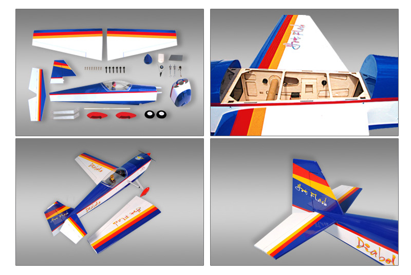  Радиоуправляемый 3D-самолет Phoenix Model Diabolo PH044 
