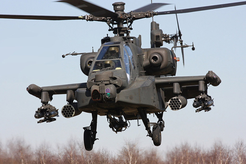 Радиоуправляемый вертолет Syma gyro S009G AH-64 Apache