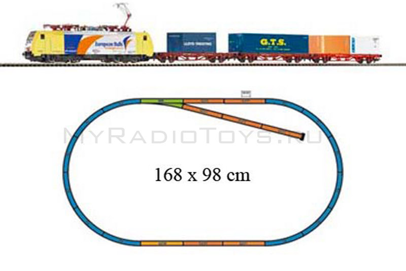 Стартовый набор железной дороги Piko BR 189 FS H0