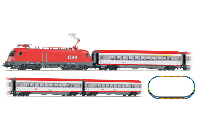 Стартовый набор железной дороги Piko «Пассажирский состав &214BB» H0